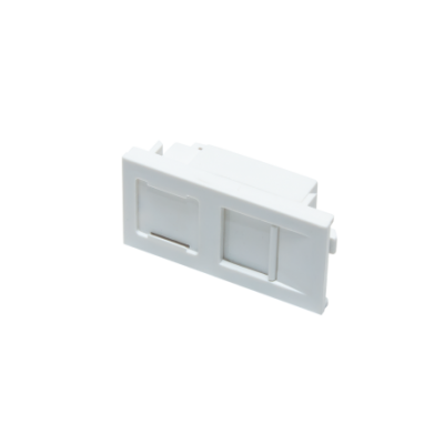 Mod. 1258-A. Módulo para frontis caja modular 25x50mm