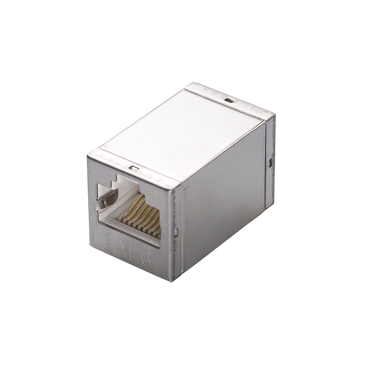 Mod. 1266/C6. Adaptador modular hembra a hembra RJ45 (8P8C) blindado Cat6