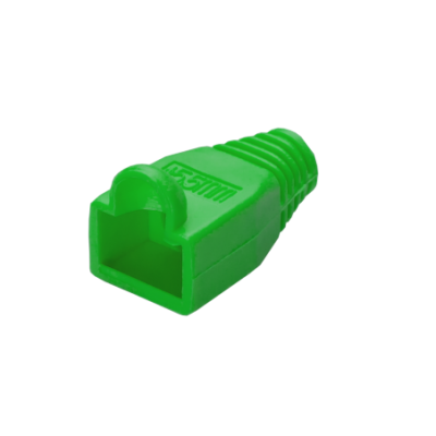 Mod. 1289-M/V. Cubierta para modulares RJ45 (8P8C) Verde. Diám.5,5mm