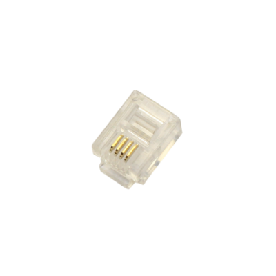 Mod. 1290/4. Conector telefónico modular macho RJ11 (6P4C)