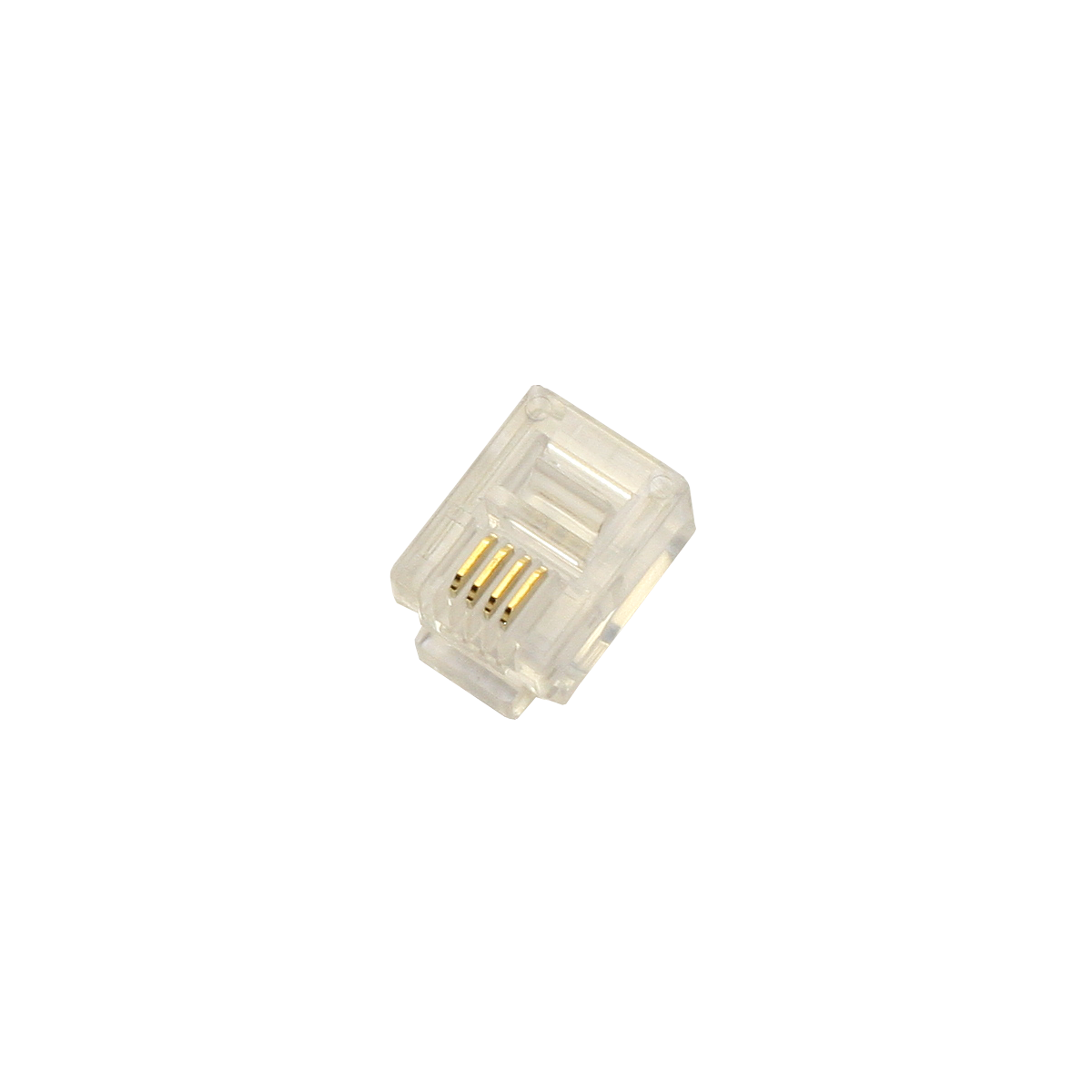 Mod. 1290/4. Conector telefónico modular macho RJ11 (6P4C)