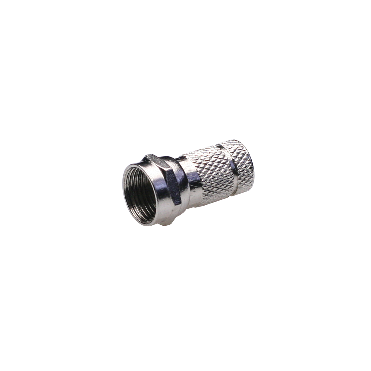 Mod. 1482-A. Conector F macho para cable 7mm. Económico