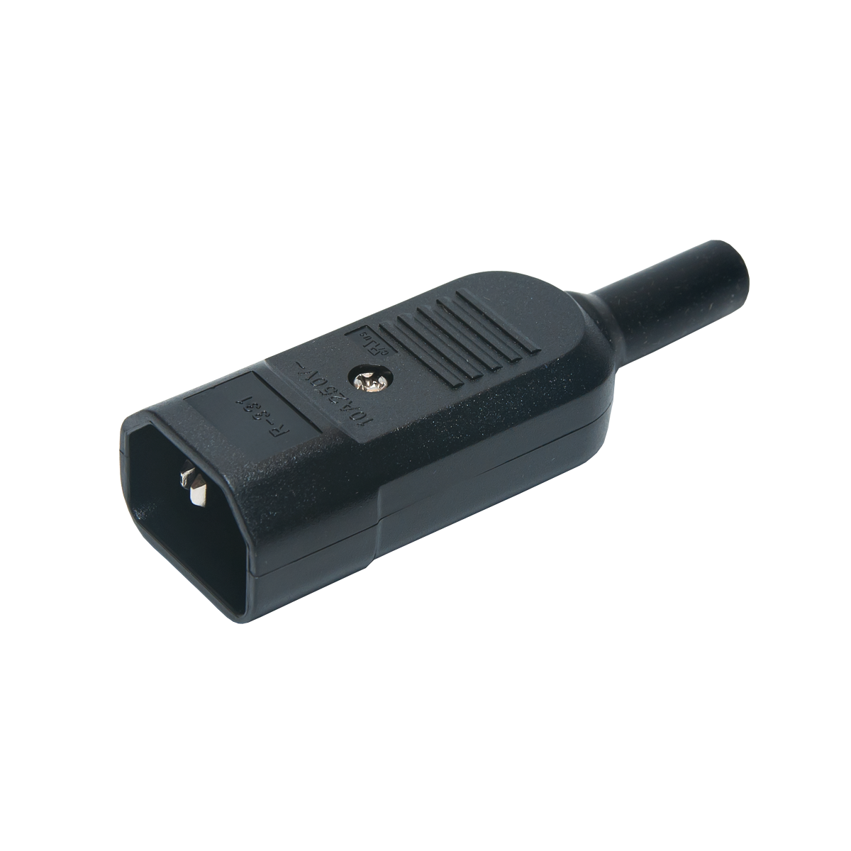 Mod. 417. Conector red IEC macho C14