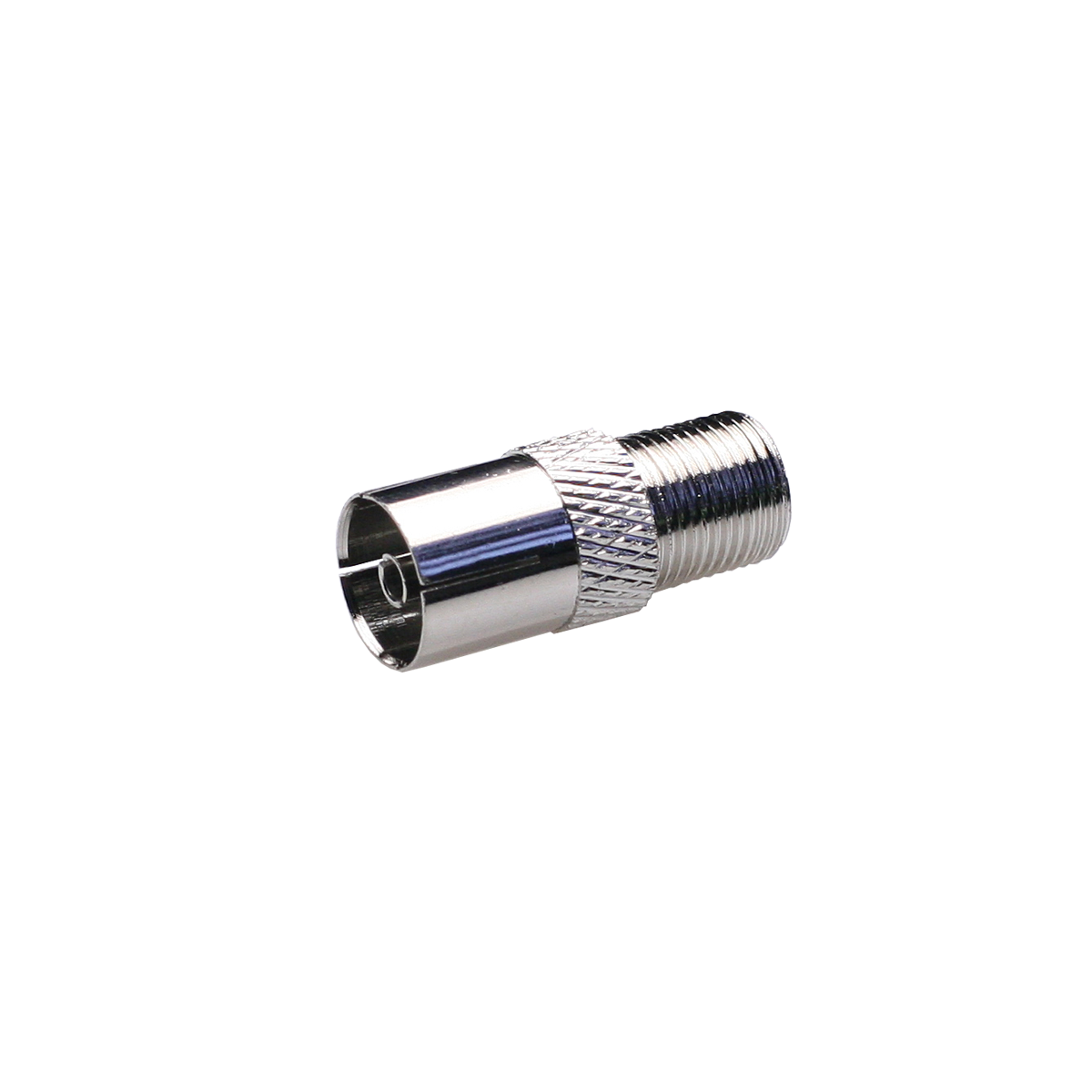 Mod. 1498-A. Adaptador F hembra a TV hembra