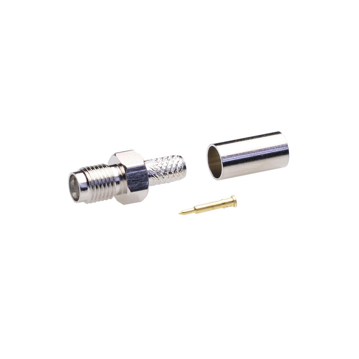 Mod. 1612/58. Conector SMA hembra inversa RG58