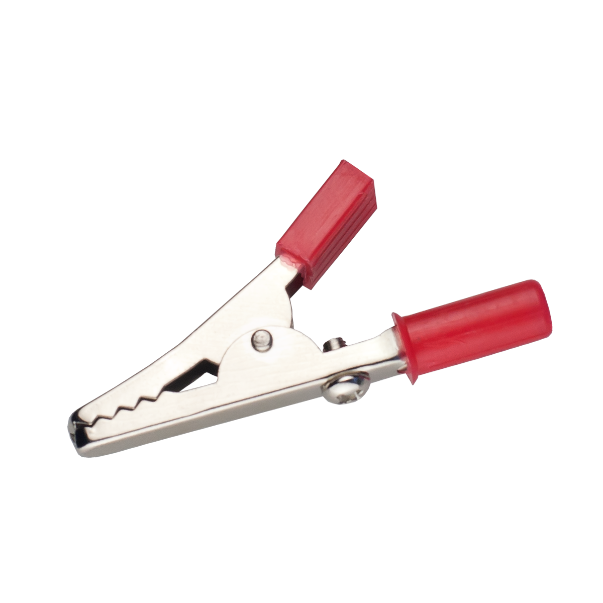Mod. 1725-R. Pinza cocodrilo con manguitos aislados y tornillos