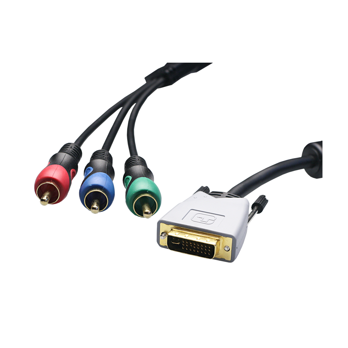 Mod. 1959-RGB. Conexión vídeo DVI-I macho a 3 RCA macho