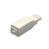 Mod. 1993-A. Adaptador USB hembra A a USB hembra B