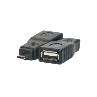 Mod. 1993-FO. Adaptador USB hembra A a microUSB macho B 5c OTG