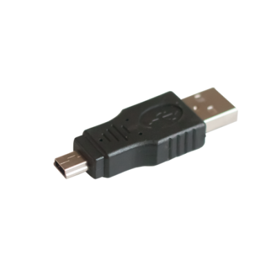 Mod. 1993-H. Adaptador USB macho A a miniUSB macho B 5c