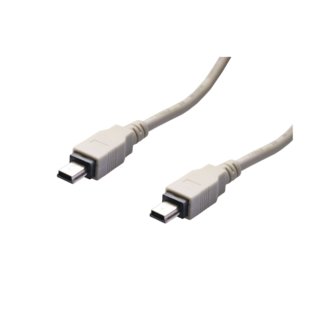 Mod. 1996-E. Conexión informática miniUSB macho B 5c a miniUSB macho B 5c. 2m.