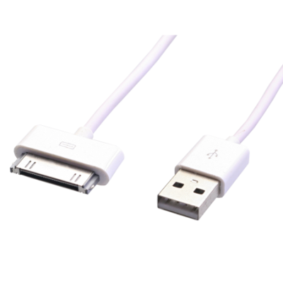 Mod. 1996-H. Conexión informática USB macho A a macho tipo iPhone4