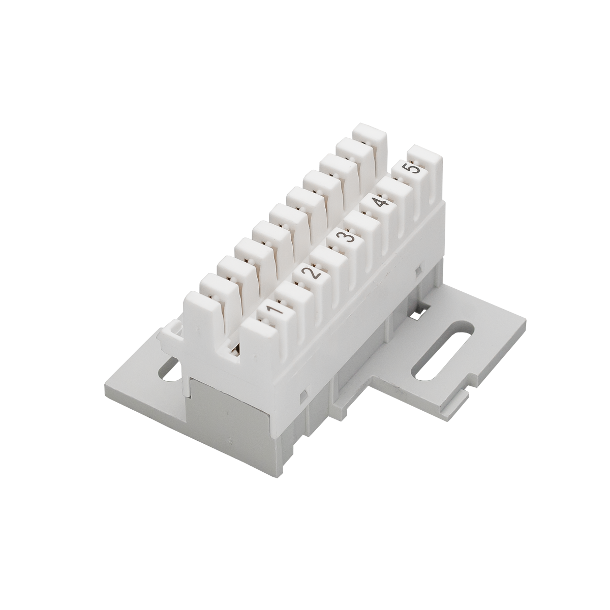 Mod. 2205-A. Regleta ICT 5 pares