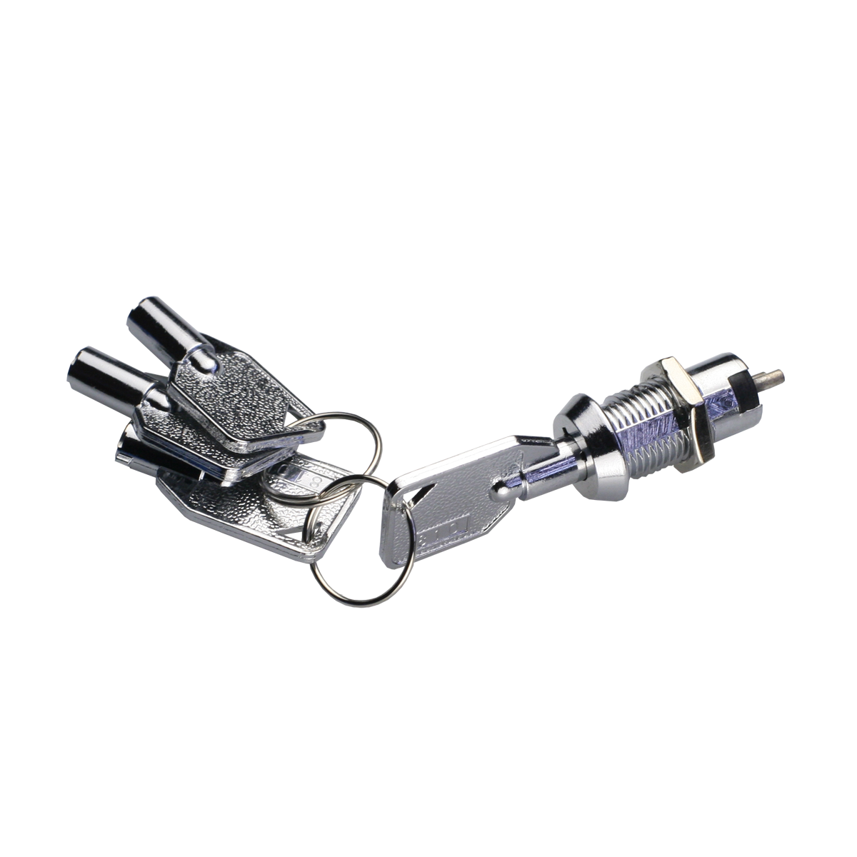 Mod. 3266-E. Interruptor cerradura miniatura 4 llaves