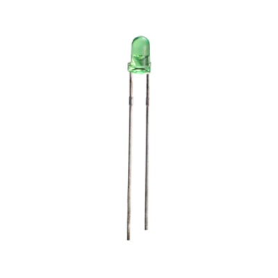 Mod. 3350/3/V. Piloto LED 3mm verde