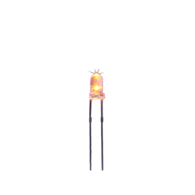 Mod. 3370/3/AM. Piloto LED alto brillo 3mm amarillo