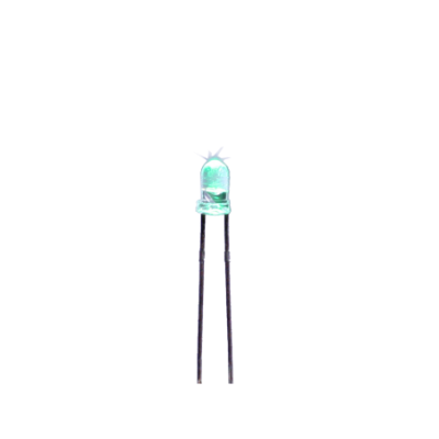 Mod. 3370/3/VE. Piloto LED alto brillo 3mm verde puro