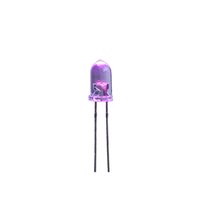 Mod. 3370/5/RS. Piloto LED alto brillo 5mm rosa
