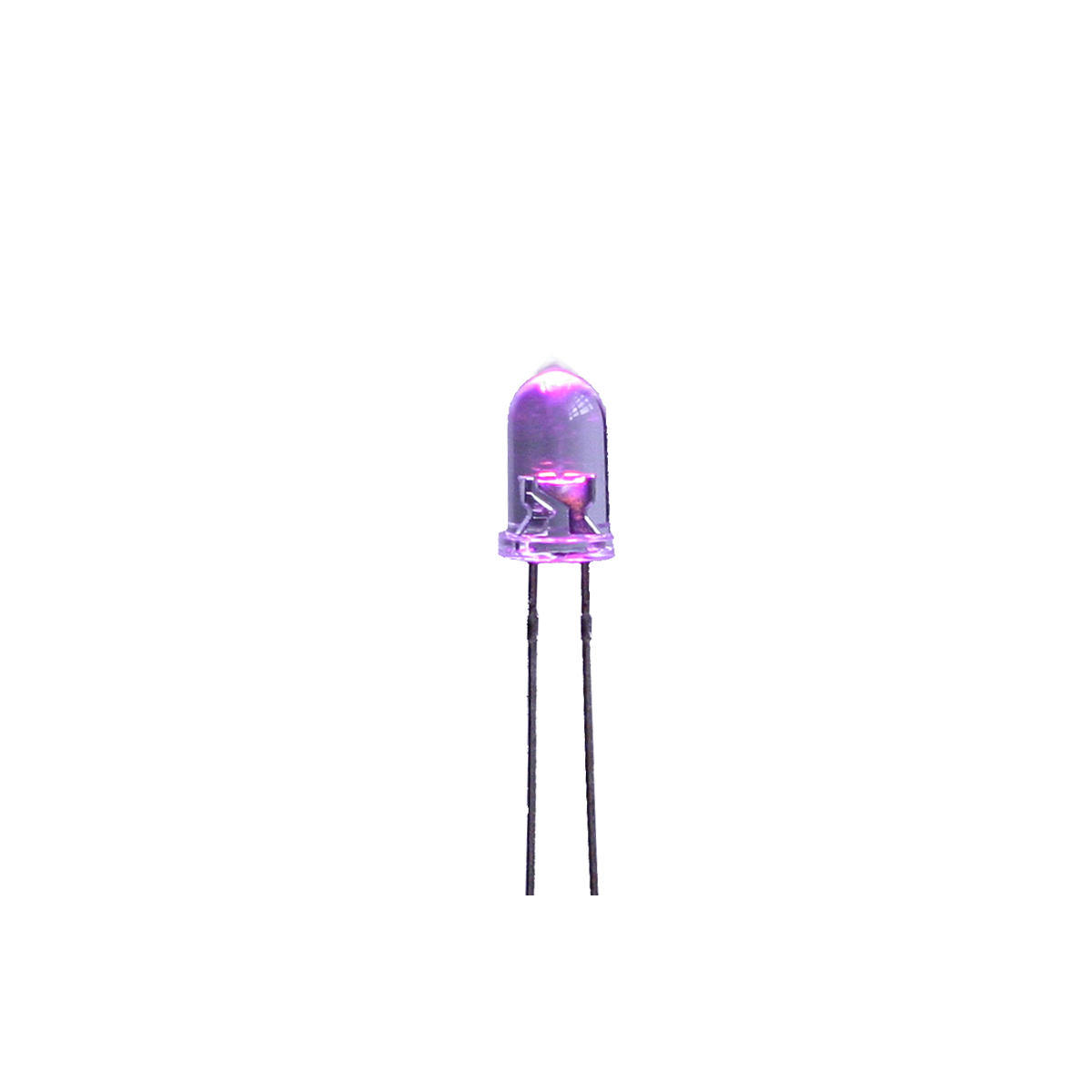 Mod. 3370/5/RS. Piloto LED alto brillo 5mm rosa