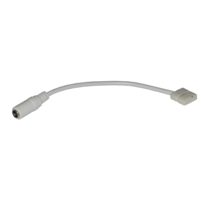 Mod. 3398-H. Latiguillo tira LED jack hembra 5.5x2.1mm a empalme 2c