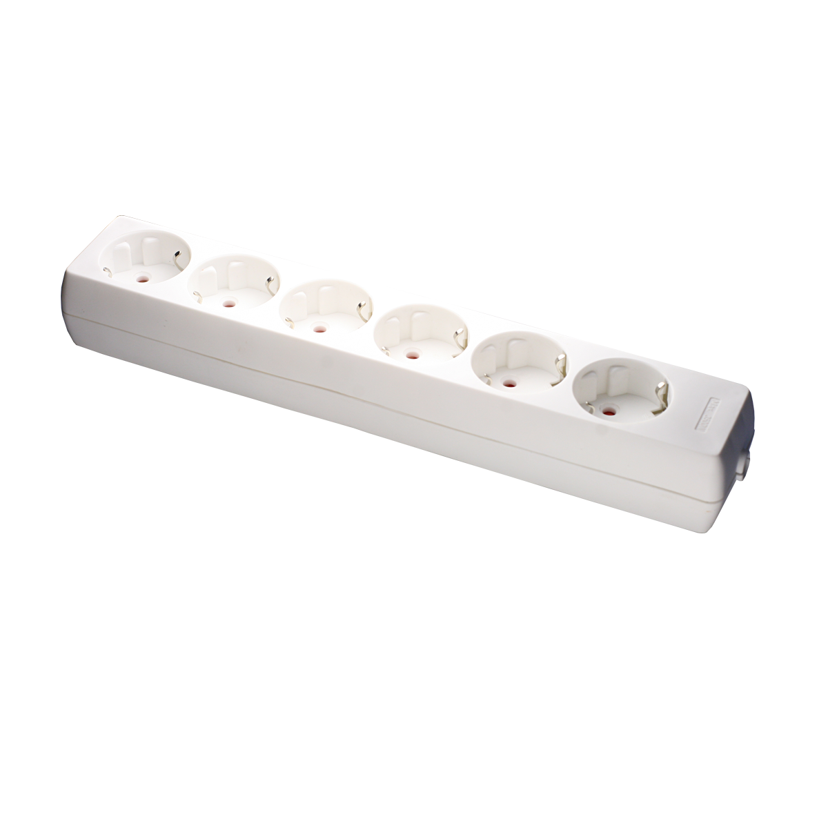 Mod. 5545/6. Base eléctrica macho a 6 hembras sin cable