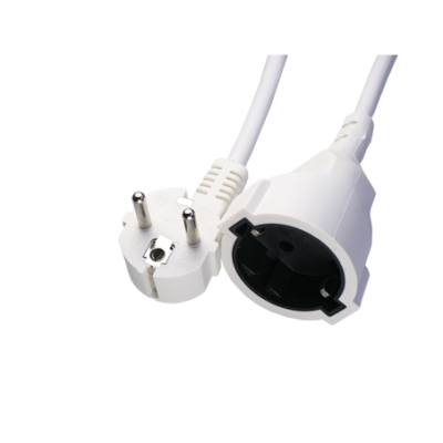 Mod. 5565/2. Prolongador eléctrico macho a hembra 4,8mm. 2m.