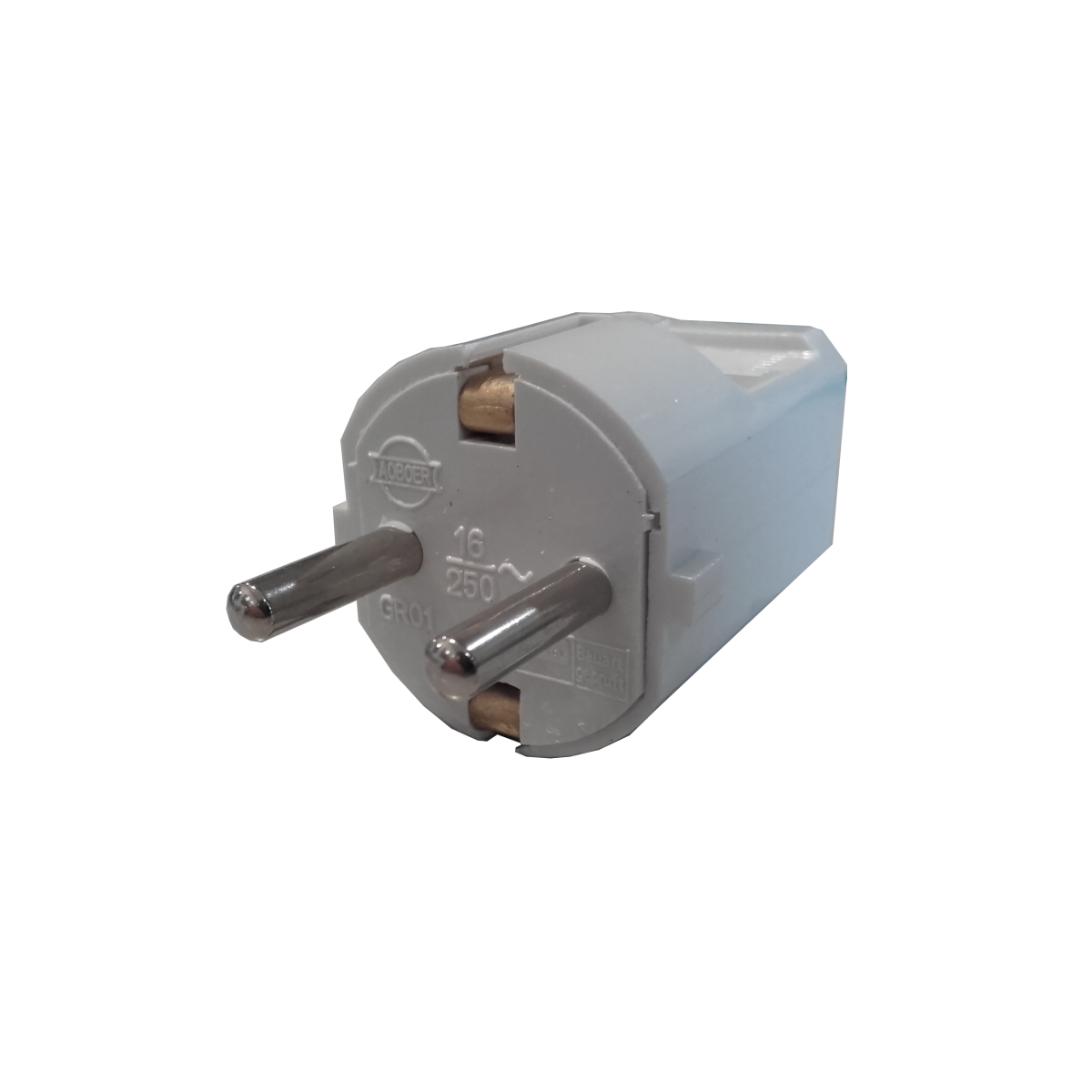Mod. 5510. Clavija eléctrica macho 16A