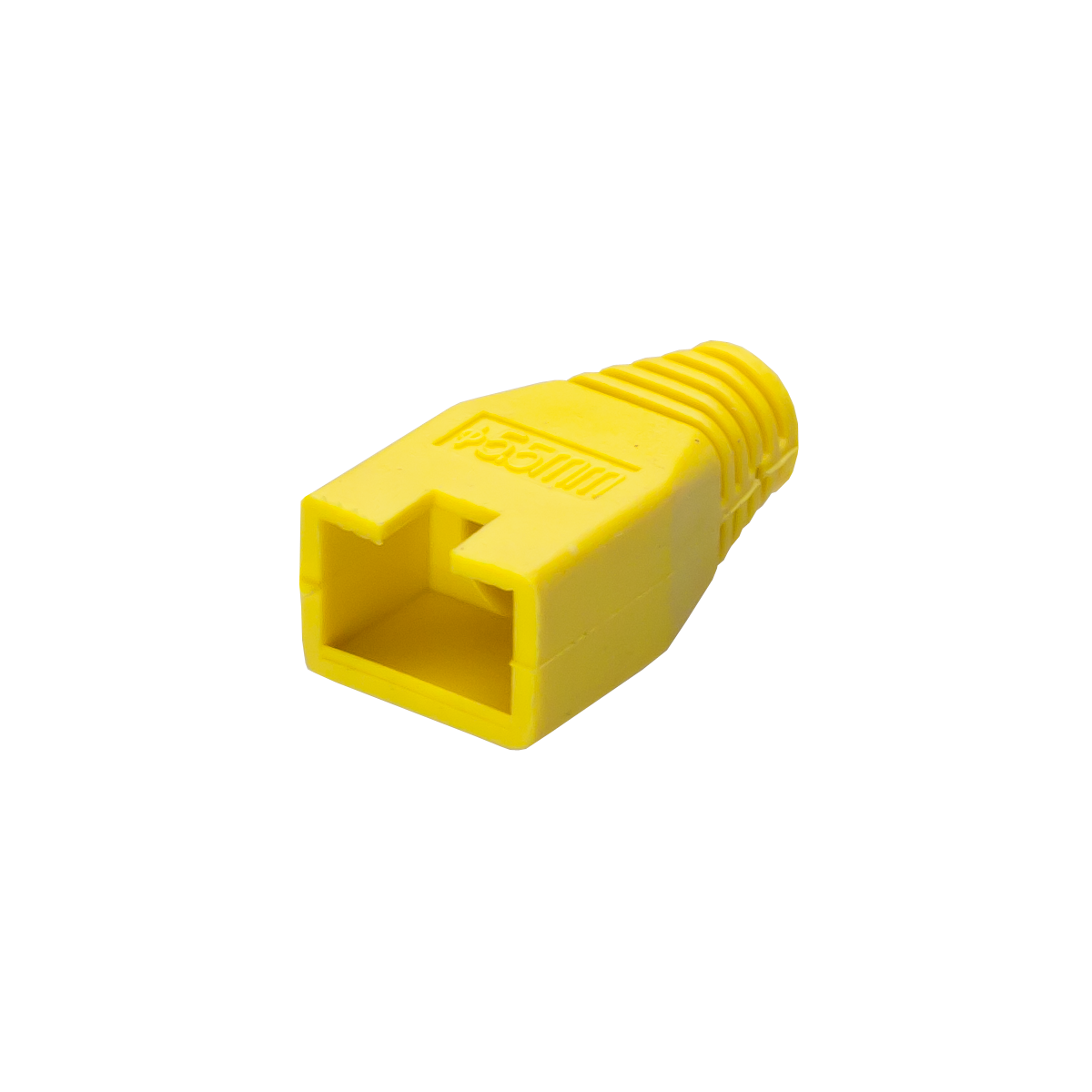 Mod. 1289-B/A. Cubierta para modulares RJ45 (8P8C) Amarillo. Diám.5,5mm