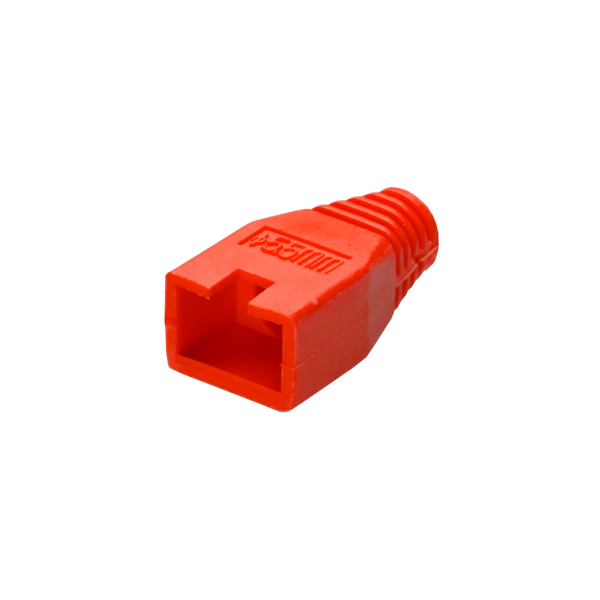 Mod. 1289-B/R. Cubierta para modulares RJ45 (8P8C) Roja. Diám.5,5mm