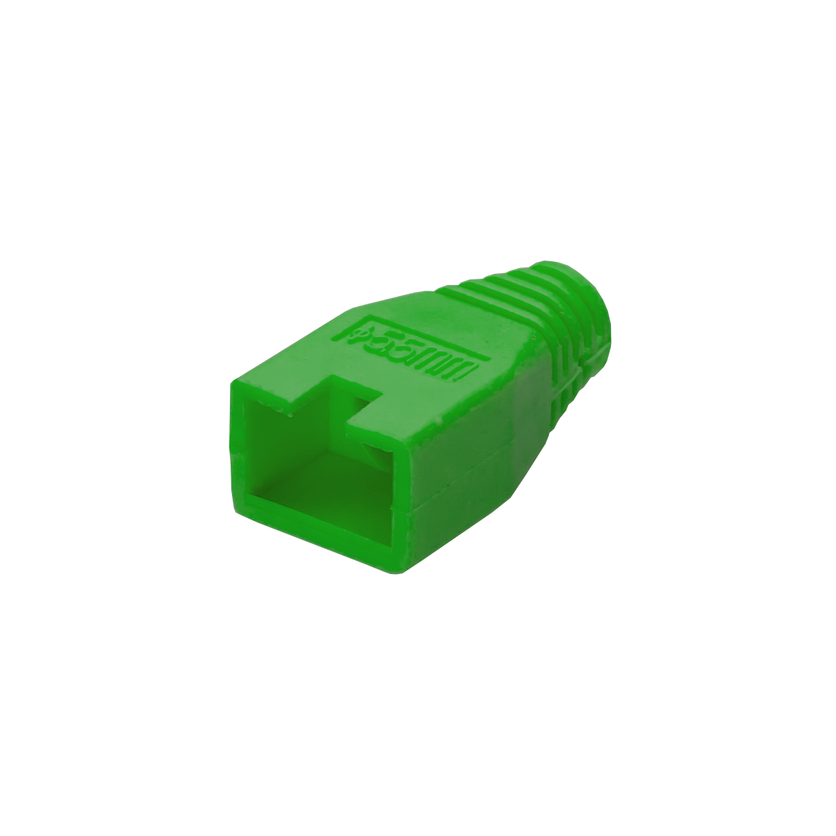 Mod. 1289-B/V. Cubierta para modulares RJ45 (8P8C) Verde. Diám.5,5mm