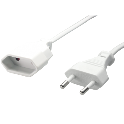 Mod. 5560/3. Prolongador eléctrico macho a hembra 4mm. 3m.