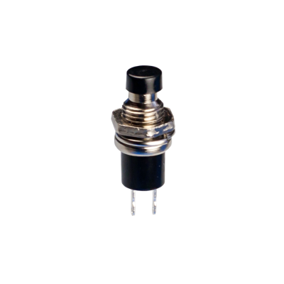 Mod. 1002. Pulsador circuito abierto 0.5A, negro