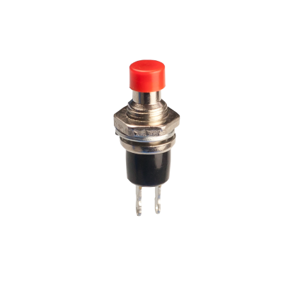 Mod. 1002-R. Pulsador circuito abierto 0.5A, rojo