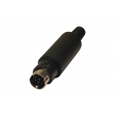 Mod. 101/7. Conector mini-DIN macho 7c