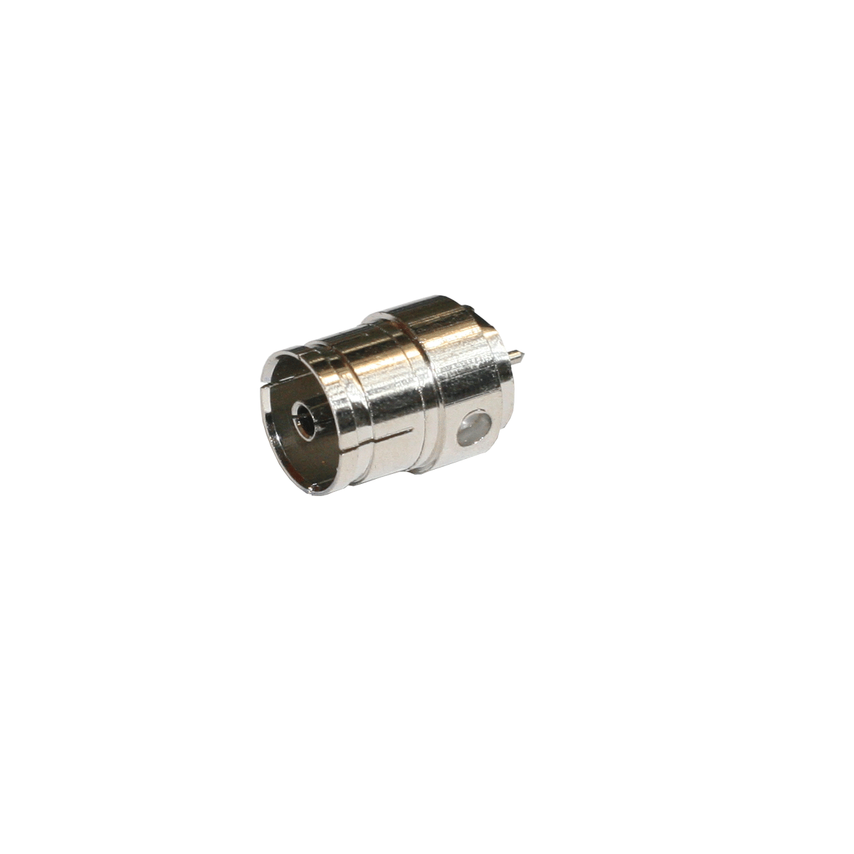 Mod. 154. Conector antena TV remache/soldado