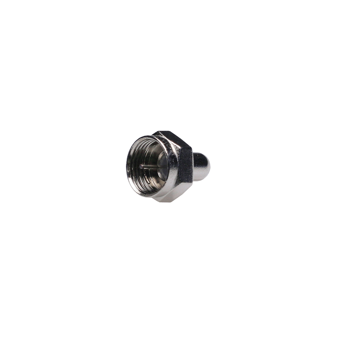Mod. 1496-A. Tapón F macho 75 Ohm