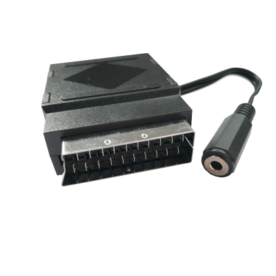 Mod. 280-A. Adaptador peritelevisión con jack audio