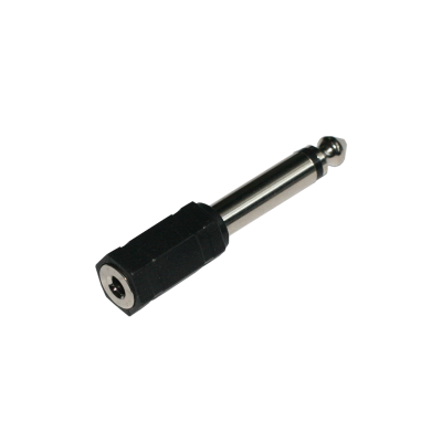 Mod. 296. Adaptador audio 6.3mm a 3.5mm