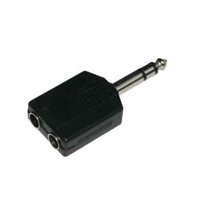 Mod. 293. Adaptador audio macho a 2 hembras