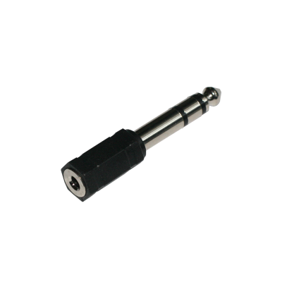 Mod. 297. Adaptador audio 6.3mm a 3.5mm