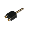 Mod. 306. Adaptador audio-video jack a RCAs