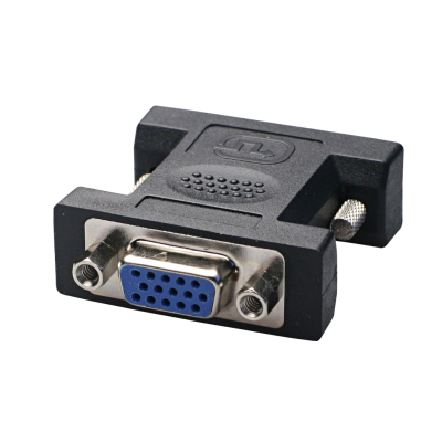 Mod. 1957-H. Adaptador DVI-I macho a VGA hembra