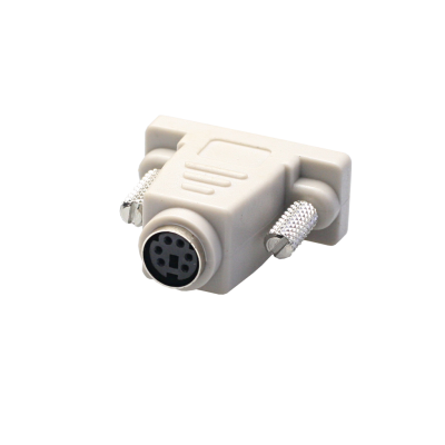 Mod. 1989. Adaptador subD hembra 9c a miniDIN hembra 9c
