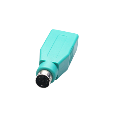 Mod. 1992-B. Adaptador USB hembra A a miniDIN macho 6c