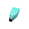 Mod. 1992-B. Adaptador USB hembra A a miniDIN macho 6c
