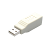 Mod. 1993-C. Adaptador USB macho A a USB hembra B