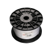 Mod. 1295/4-B. Cable telefónico plano 4 vías. Blanco