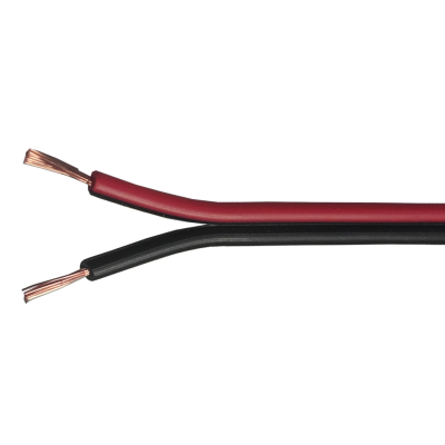Mod. 1195/15. Cable audio bicolor rojo/negro