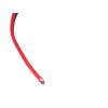 Mod. 1195/15. Cable audio bicolor rojo/negro