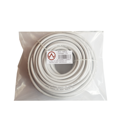 Mod. 1186/20. Cable coaxial TV 5C2V. 20m.